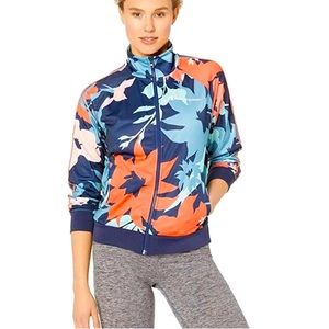 Champion Floral Track Jacket - Women | Color: Blue | Size: S